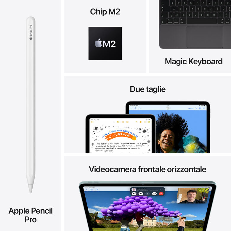 Apple iPad Air 13'' Wi-Fi 256GB - Blu