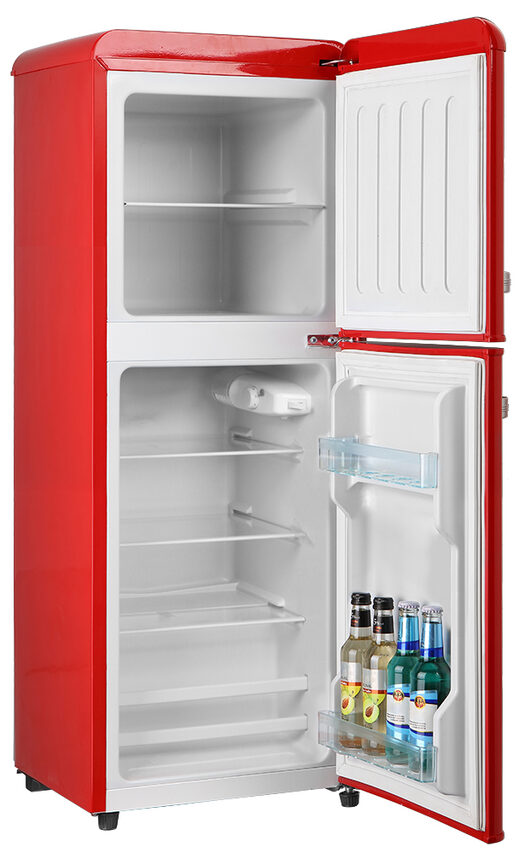 Melchioni Minifrigo SIBERIA 85 vintage 85L con compressore rosso Classe E