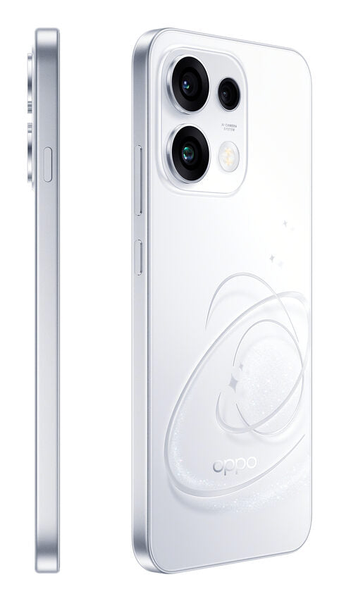 OPPO Reno16 F 5G AI Smartphone, Tripla fotocamera 50+8+50MP, Selfie 50MP, Display 6.57” 120HZ AMOLED FHD+, 6500mAh, RAM 8GB(Esp2GB/4GB/8GB)+ROM 256GB [Versione Italia], Pop White