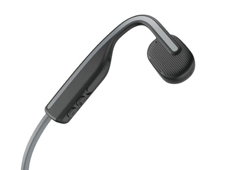 SHOKZ OpenMove Auricolare Wireless A clip, Passanuca Musica e Chiamate USB tipo-C Bluetooth Grigio