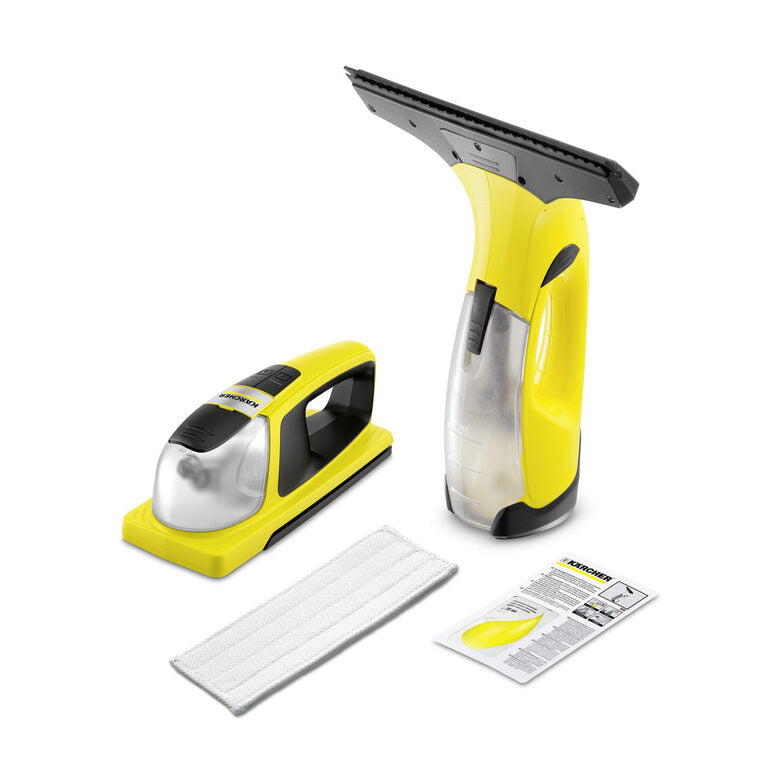 Kärcher WV 2 + KV 4 pulitore di finestra elettrico 0,1 L Nero, Giallo