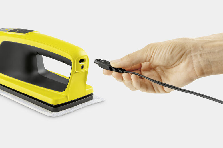 Kärcher WV 2 + KV 4 pulitore di finestra elettrico 0,1 L Nero, Giallo