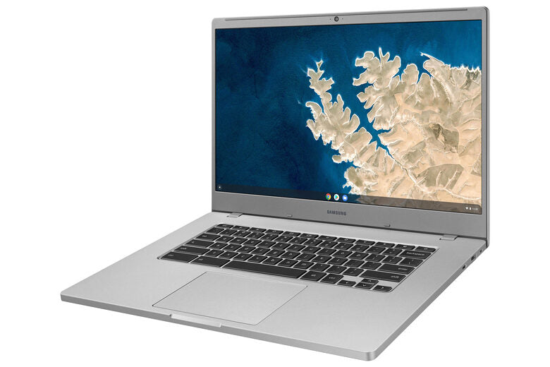 Samsung Chromebook 4+ 39,6 cm (15.6") Full HD Intel® Celeron® 4 GB LPDDR4-SDRAM 64 GB eMMC Wi-Fi 5 (802.11ac) Chrome OS Argento