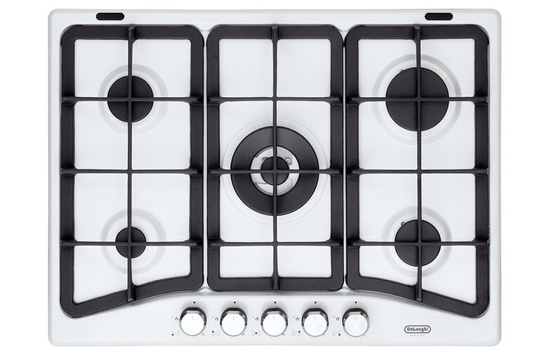 De’Longhi PFB 57 GH piano cottura Bianco Da incasso 68 cm Gas 5 Fornello(i)
