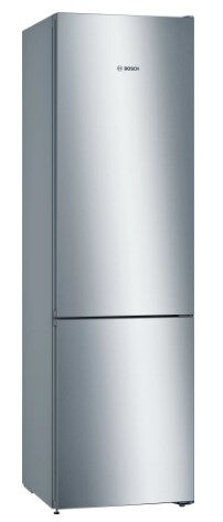 Bosch Serie 4 KGN39VLEB frigorifero con congelatore Libera installazione 368 L E Acciaio inossidabile