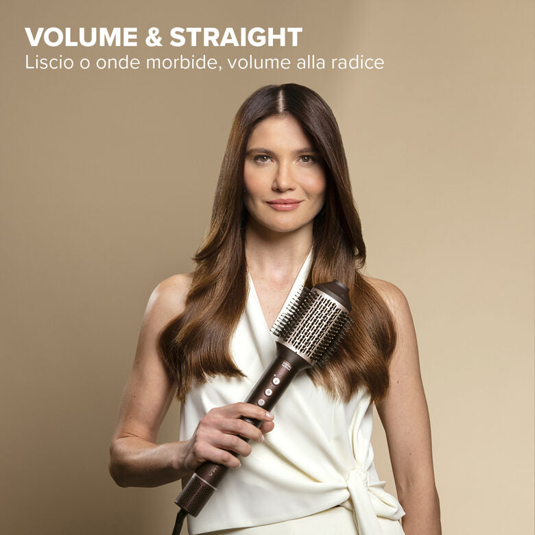 Bellissima Imetec Prodigy 11956 Styler Digitale ad Aria Calda 1200 W con 6 Accessori, Tecnologia Coanda e Ion Ceramic Hi-Pro