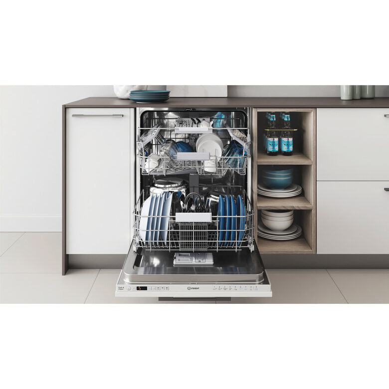Indesit DIO 3C24 AC E Lavastoviglie a Incasso Scomparsa Totale 14 coperti