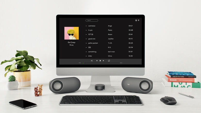 Logitech Z407 Bluetooth computer speakers with subwoofer 40 W Antracite 2.1 canali