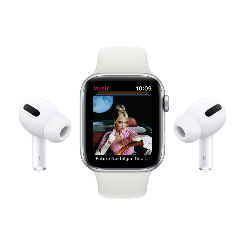 Apple Watch Serie 6 GPS + Cellular, 40mm in alluminio azzurro con cinturino Sport Deep navy
