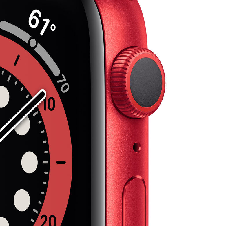 Apple Watch Serie 6 GPS, 40mm in alluminio PRODUCT(RED) con cinturino Sport PRODUCT(RED)