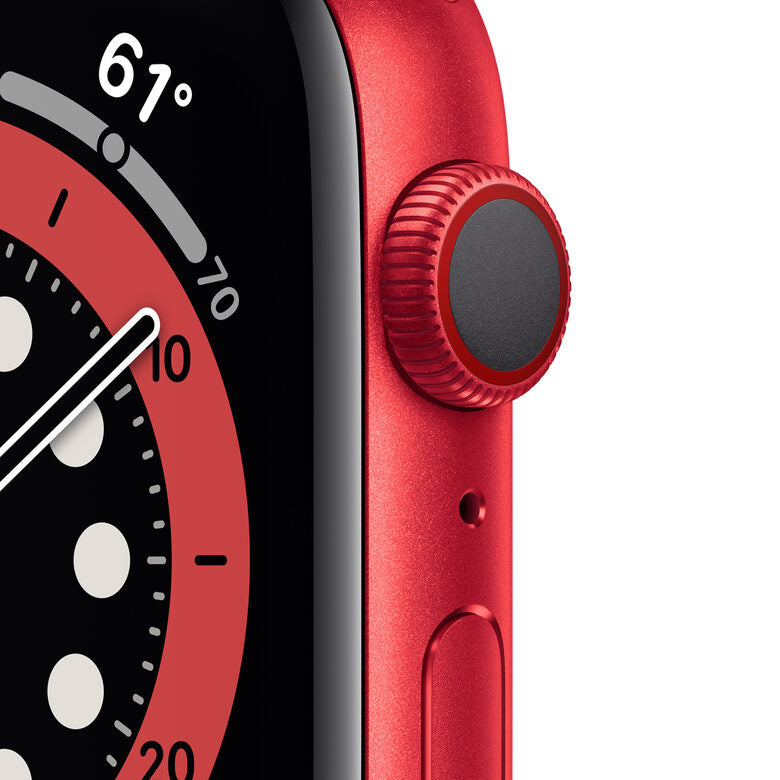 Apple Watch Serie 6 GPS + Cellular, 44mm in alluminio PRODUCT(RED) con cinturino Sport PRODUCT(RED)