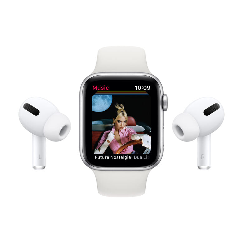 Apple Watch Serie 6 GPS, 40mm in alluminio azzurro con cinturino Sport Deep navy