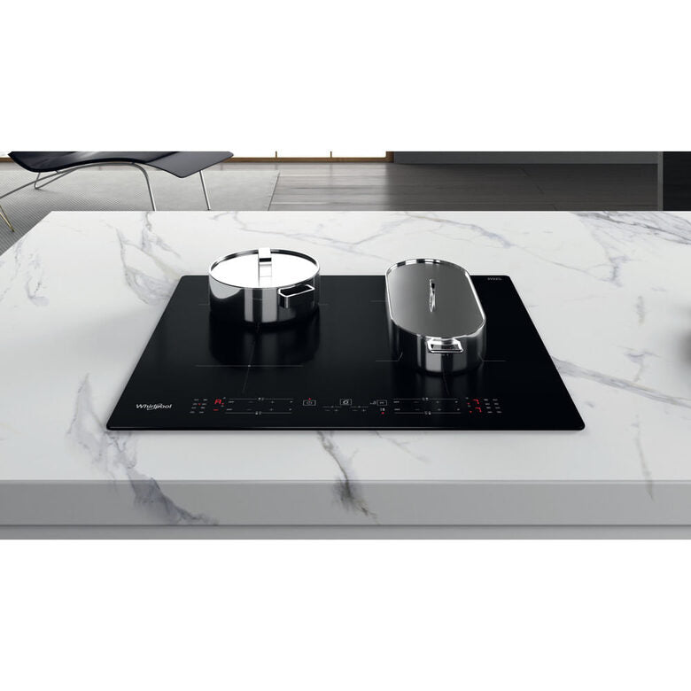 Whirlpool WB B8360 NE Nero Da incasso 59 cm Piano cottura a induzione 4 Fornello(i)