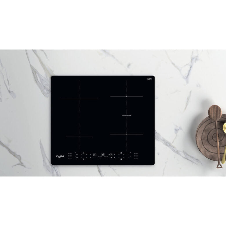 Whirlpool WB B8360 NE Nero Da incasso 59 cm Piano cottura a induzione 4 Fornello(i)