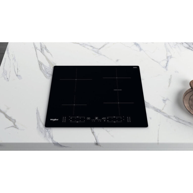 Whirlpool WB B8360 NE Nero Da incasso 59 cm Piano cottura a induzione 4 Fornello(i)