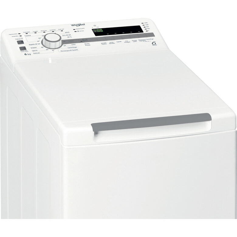 Whirlpool TDLR 6230S IT/N lavatrice Caricamento dall'alto 6 kg 1200 Giri/min D Bianco
