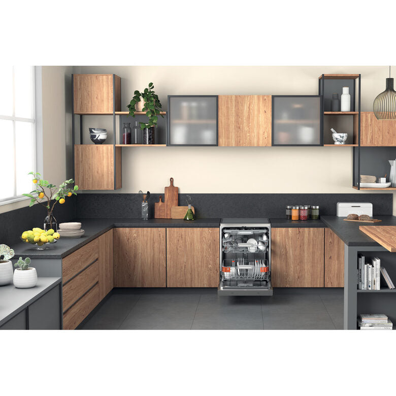 Hotpoint HFO 3T241 WFG X Lavastoviglie Libera installazione 14 coperti C
