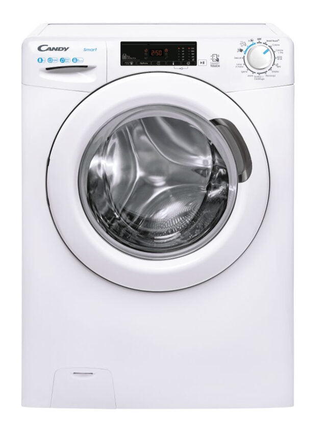 Candy Smart CSS128TE-11 lavatrice Caricamento frontale 8 kg 1200 Giri/min D Bianco