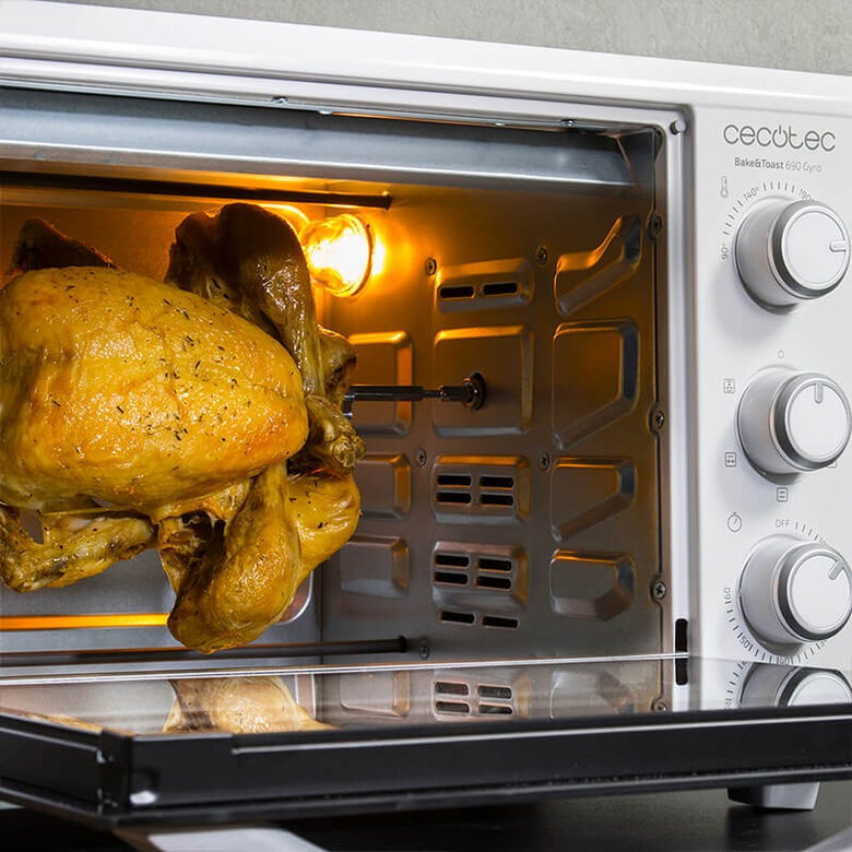 Cecotec Bake&Toast 690 Gyro 30 L 1500 W Bianco Grill