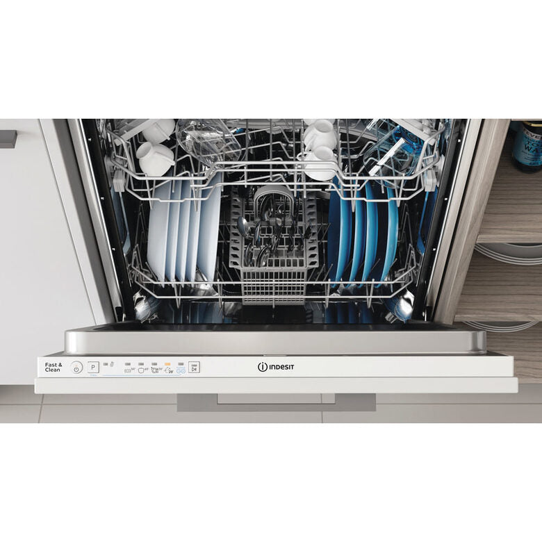 Indesit DIE 2B19 A Lavastoviglie a Incasso Scomparsa Totale 14 coperti F