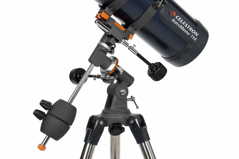 Celestron Astromaster 114EQ-MD Riflettore 100x Nero
