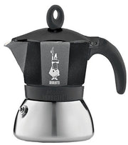 Bialetti Moka Induktion 1,4 L Nero, Argento