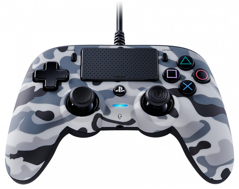 NACON Camo Wired Compact Controller Multicolore USB Gamepad Analogico PlayStation 4