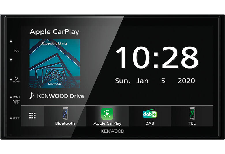 Kenwood Moniceiver DMX5020DABS Nero Bluetooth
