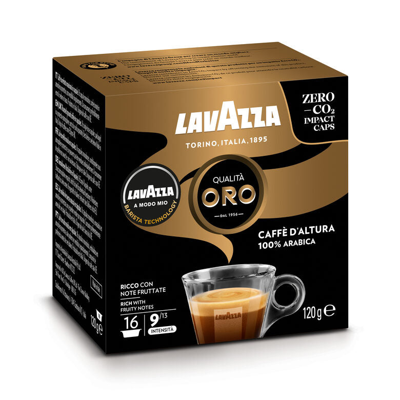 Lavazza A Modo Mio Qualità Oro Caffè d'Altura, 16 Capsule