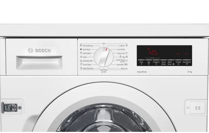 Bosch Serie 8 WIW28541EU Lavatrice a Incasso Caricamento frontale 8 kg 1400 Giri/min C Bianco