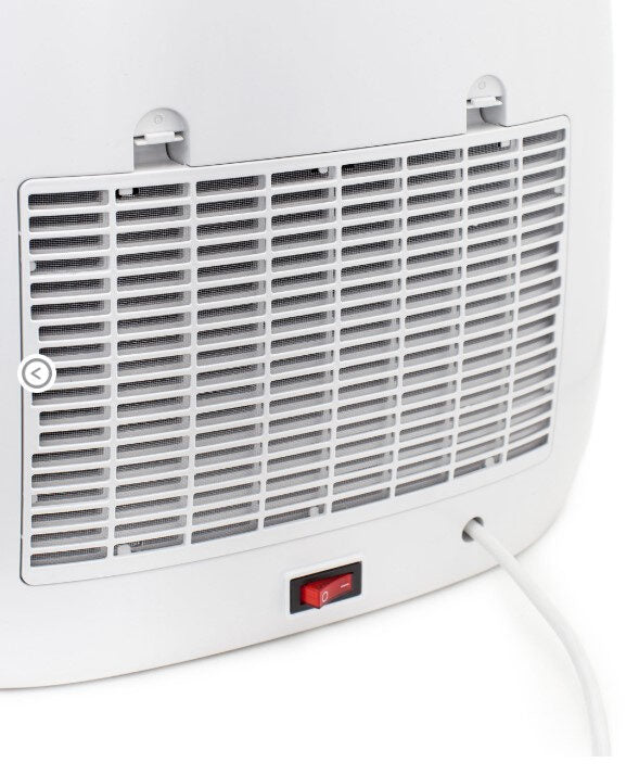 Argoclima PETRA stufetta elettrica Interno Bianco 2200 W Riscaldatore ambiente elettrico con ventilatore