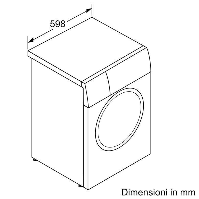 Bosch Serie 4 WAN28268IT lavatrice Caricamento frontale 8 kg 1400 Giri/min C Bianco