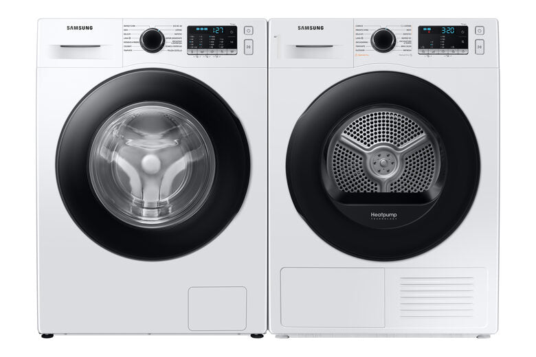 Samsung DV80TA220AE asciugatrice Libera installazione Caricamento frontale 8 kg A+++ Bianco