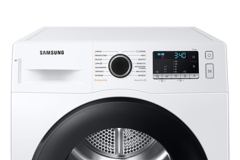 Samsung DV90TA240AE asciugatrice Libera installazione Caricamento frontale 9 kg A+++ Bianco