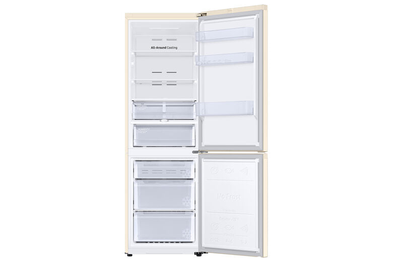 Samsung RB34T603EEL frigorifero con congelatore Libera installazione 340 L E Beige