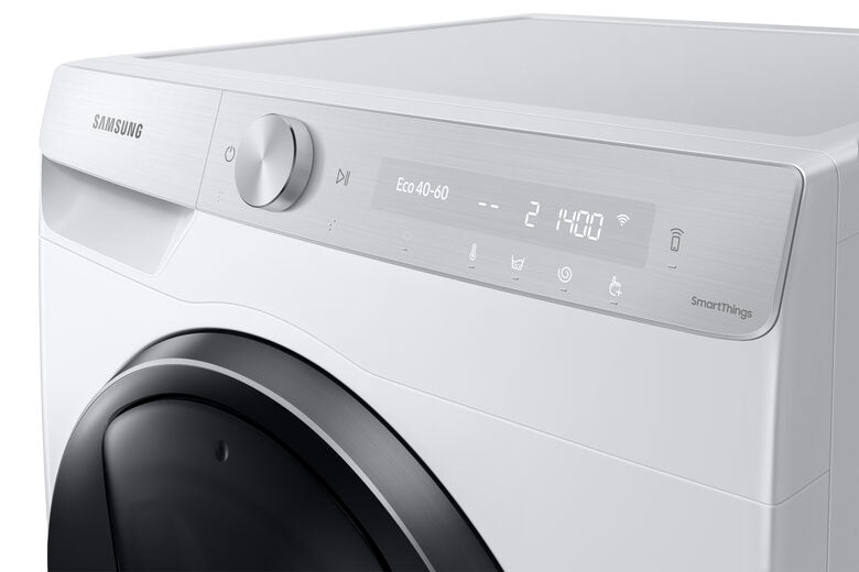 Samsung WW80T954ASH Lavatrice 8kg QuickDrive Ai Control Libera installazione Caricamento frontale 1400 Giri/min Bianco