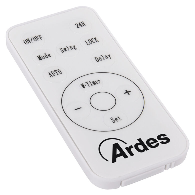 Ardes AR4W07P stufetta elettrica Interno Grigio 2000 W Riscaldatore ambiente elettrico con ventilatore