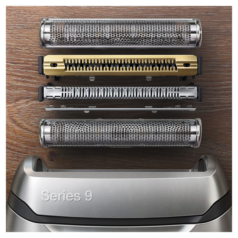 Braun Series 9 Rasoio Elettrico Uomo, Design Edition Con Custodia Da Viaggio - Nero