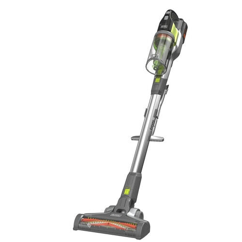 Black & Decker BHFEV362DA scopa elettrica Senza sacchetto 0,75 L Grigio, Lime