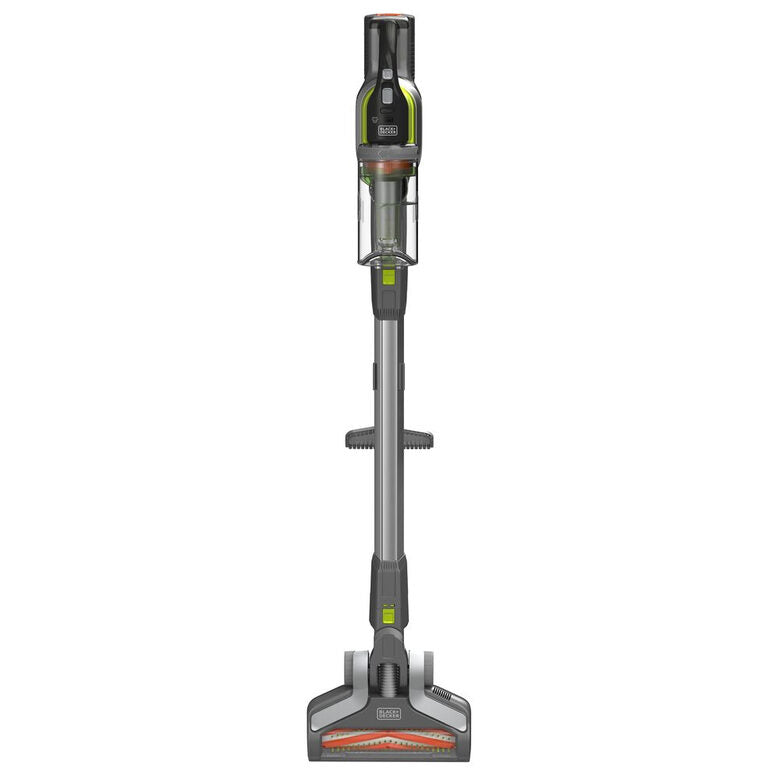 Black & Decker BHFEV362DA scopa elettrica Senza sacchetto 0,75 L Grigio, Lime