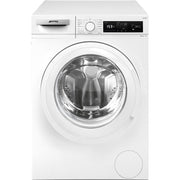 Smeg LB1T80IT Lavatrice A Libera Installazione 8 Kg, 1000 Giri, 15 Programmi, Soft Touch Control, Classe D, Bianco