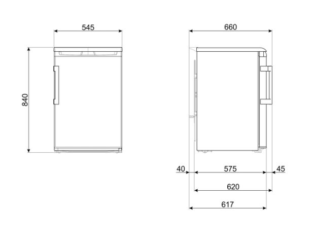 Smeg FA120ES monoporta Sottopiano 114 L E Argento