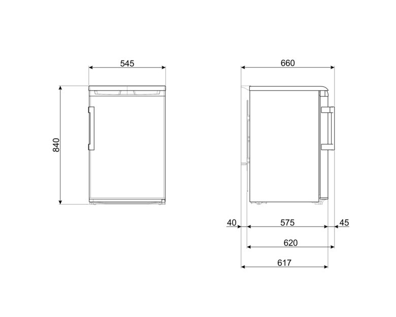 Smeg FA120E monoporta Libera installazione 114 L E Bianco