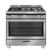 Glem Gas ST96TVI cucina Elettrico/Gas Acciaio inox