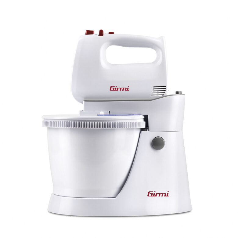 Girmi SB82 Sbattitore con base 400 W Rosso, Bianco