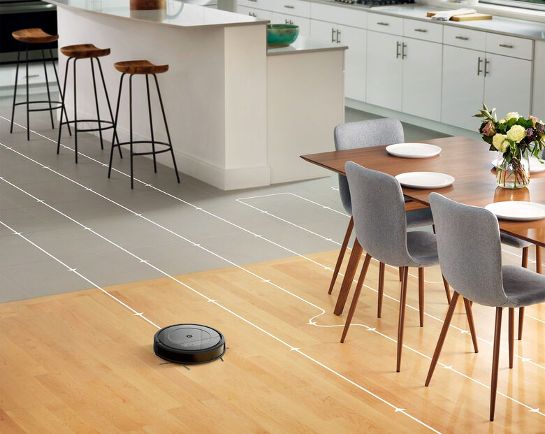 iRobot Roomba Combo Aspirapolvere Robot 0,45 L Sacchetto per la polvere Nero, Grigio