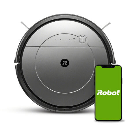 iRobot Roomba Combo Aspirapolvere Robot 0,45 L Sacchetto per la polvere Nero, Grigio