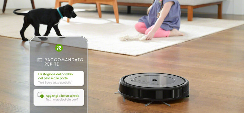 iRobot Roomba Combo Aspirapolvere Robot 0,45 L Sacchetto per la polvere Nero, Grigio