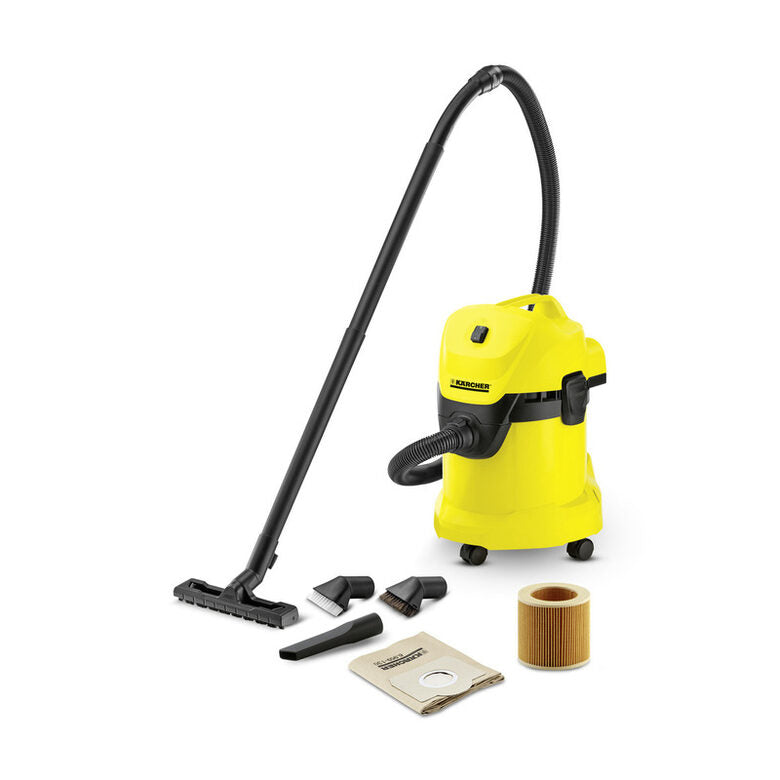 Kärcher WD 3 Brush Kit 17 L Bidone Aspiratutto  1000 W Sacchetto per la polvere