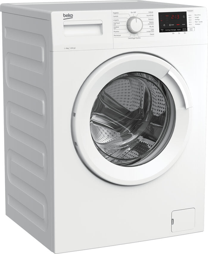 Beko WTXS61032W/IT lavatrice Caricamento frontale 6 kg 1000 Giri/min E Bianco